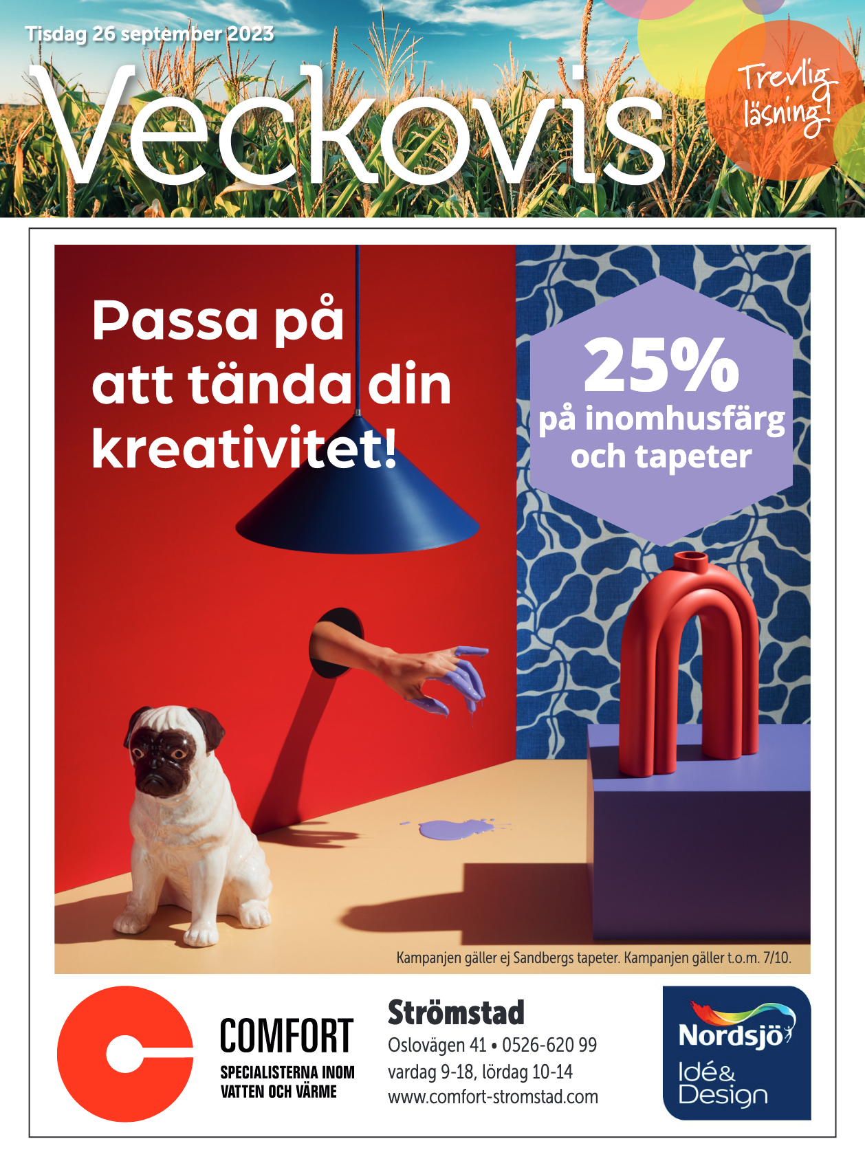 Senaste Veckovis!