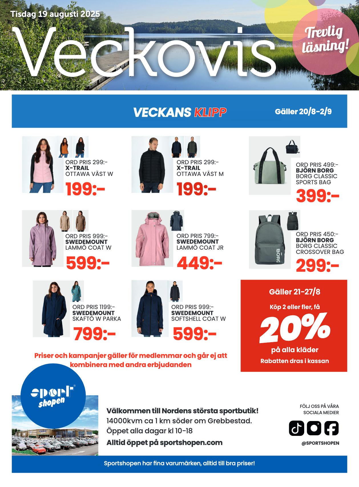 Senaste Veckovis!