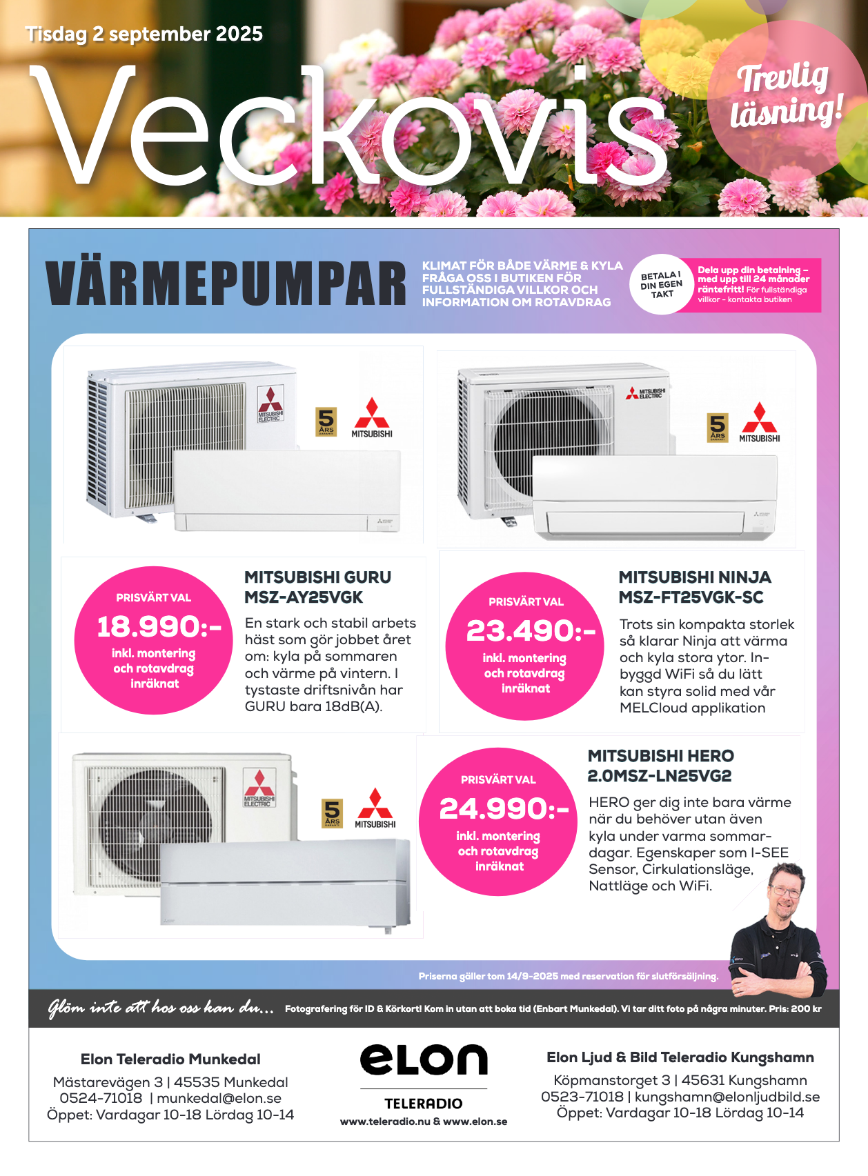 Senaste Veckovis!